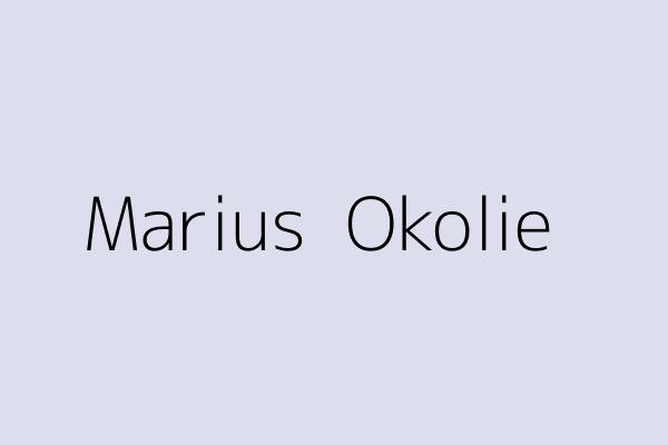 Marius  Okolie 